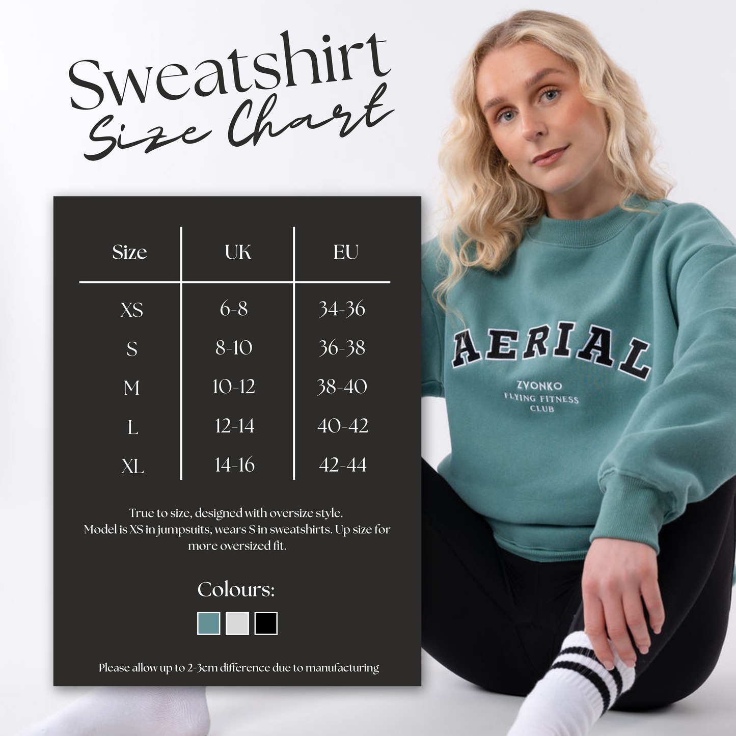 Black Aerial Sweatshirt
