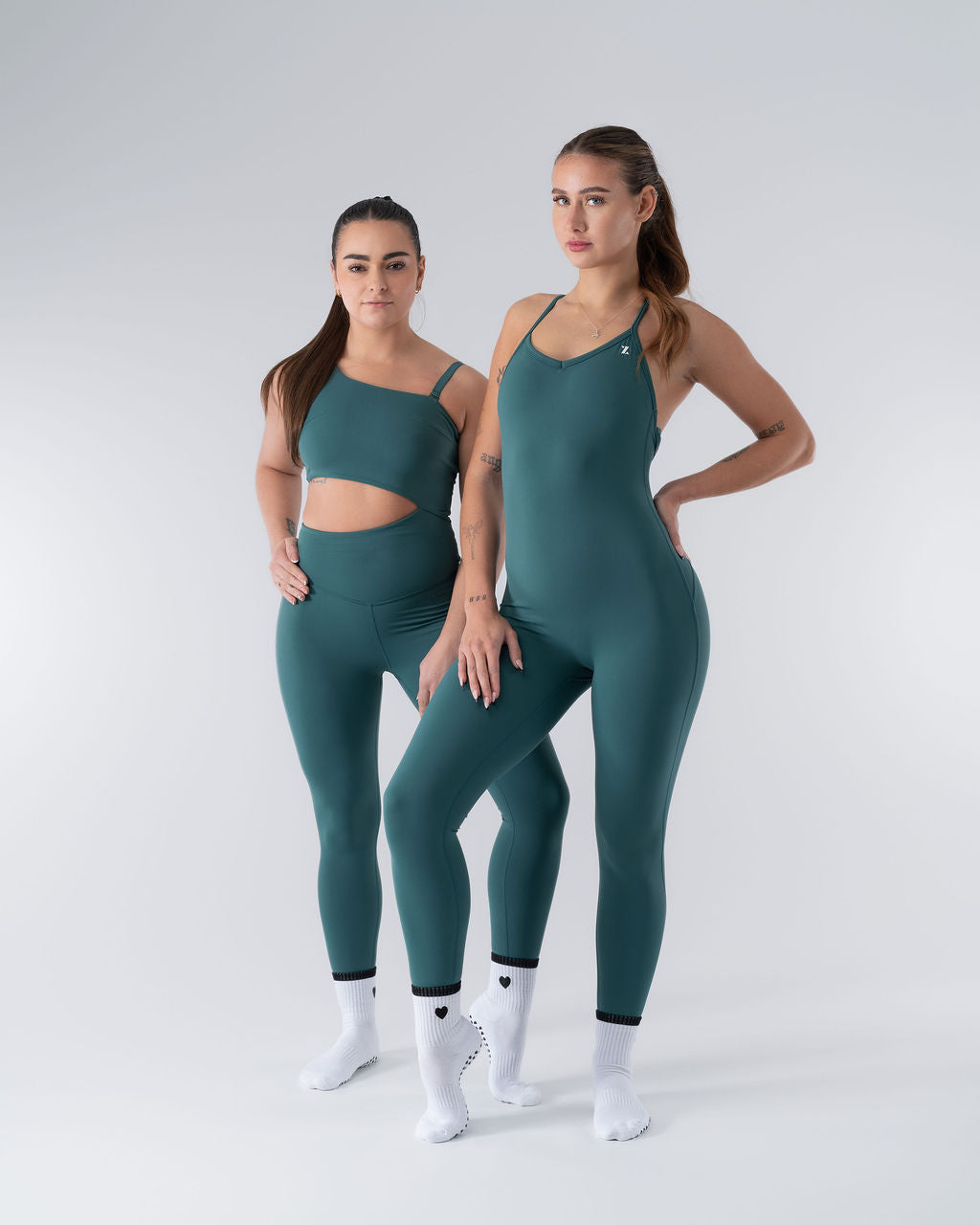 Empress Teal Core Jumpsuit