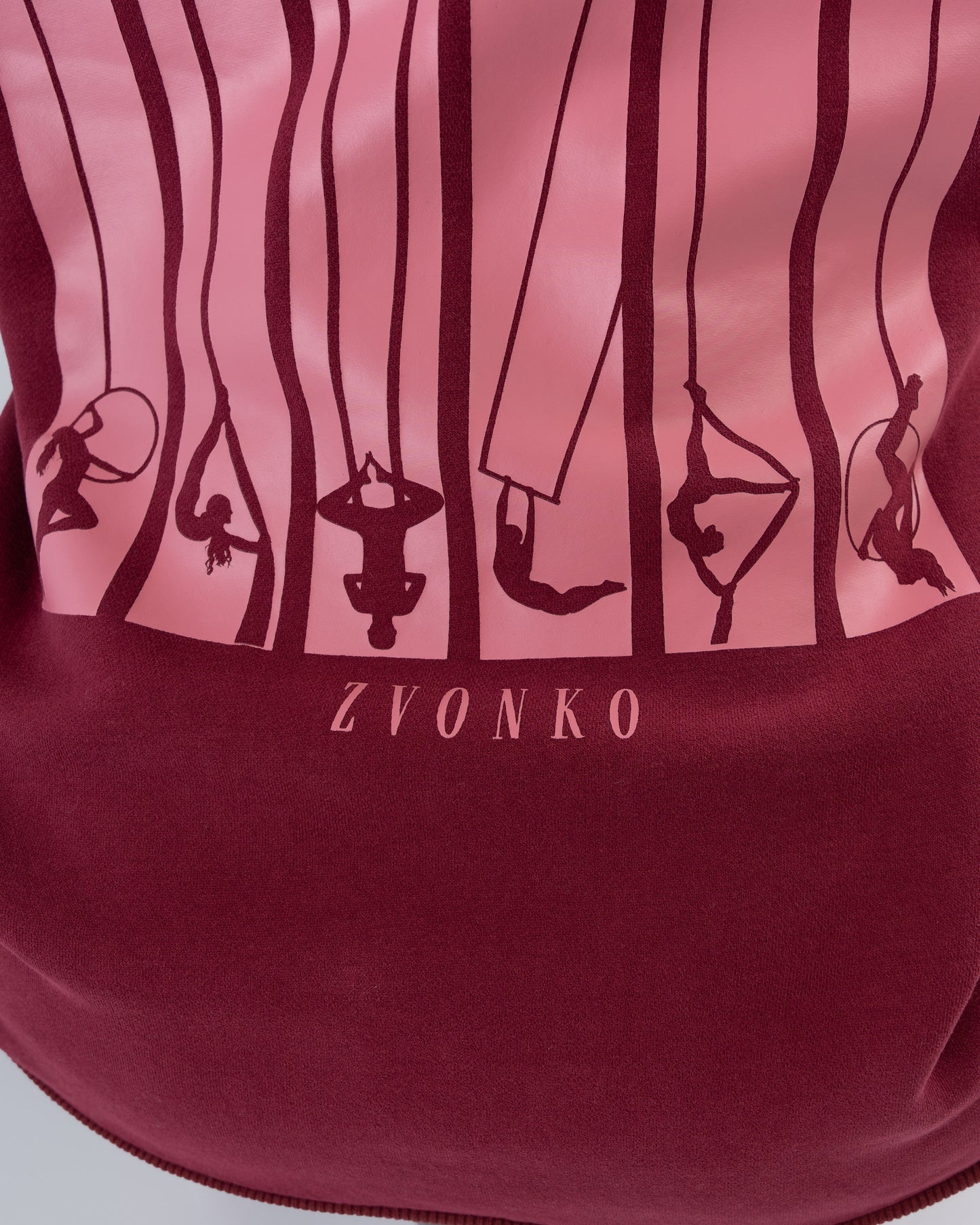 Burgundy Aerial Sweatshirt