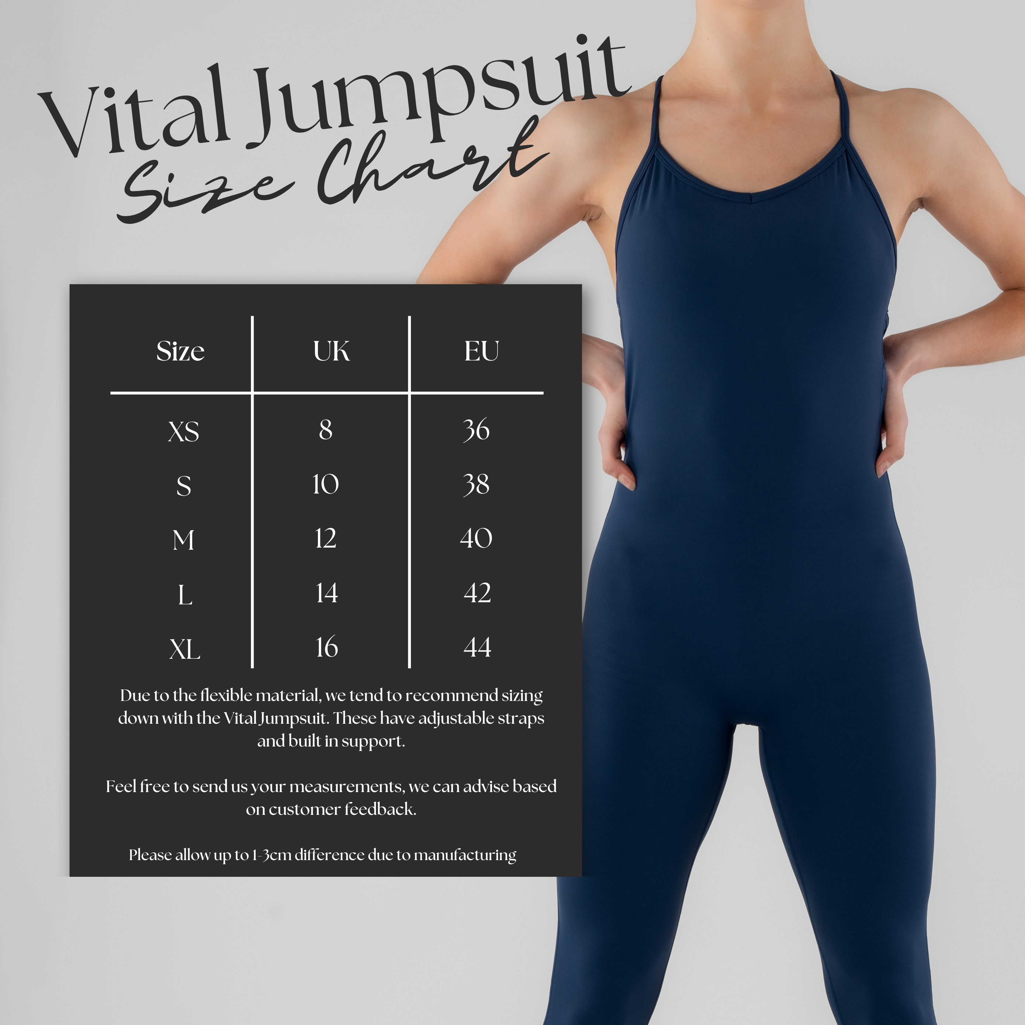 Black Vital Jumpsuit