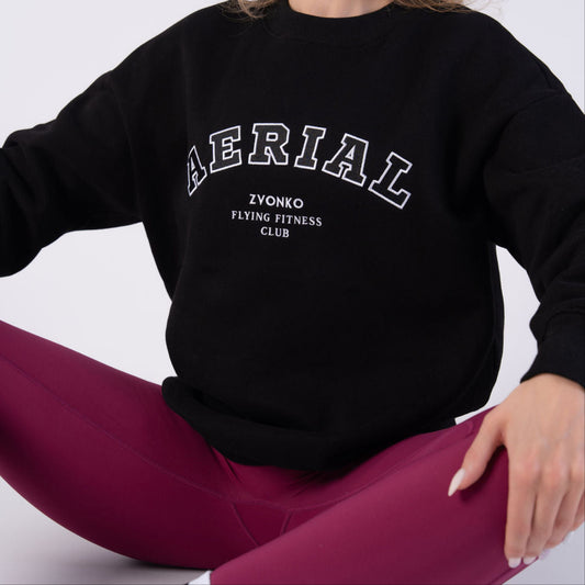 Black Aerial Sweatshirt
